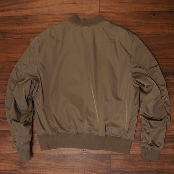 Pacsun Green Bomber Jacket | Size: XL - Picture 3 of 4